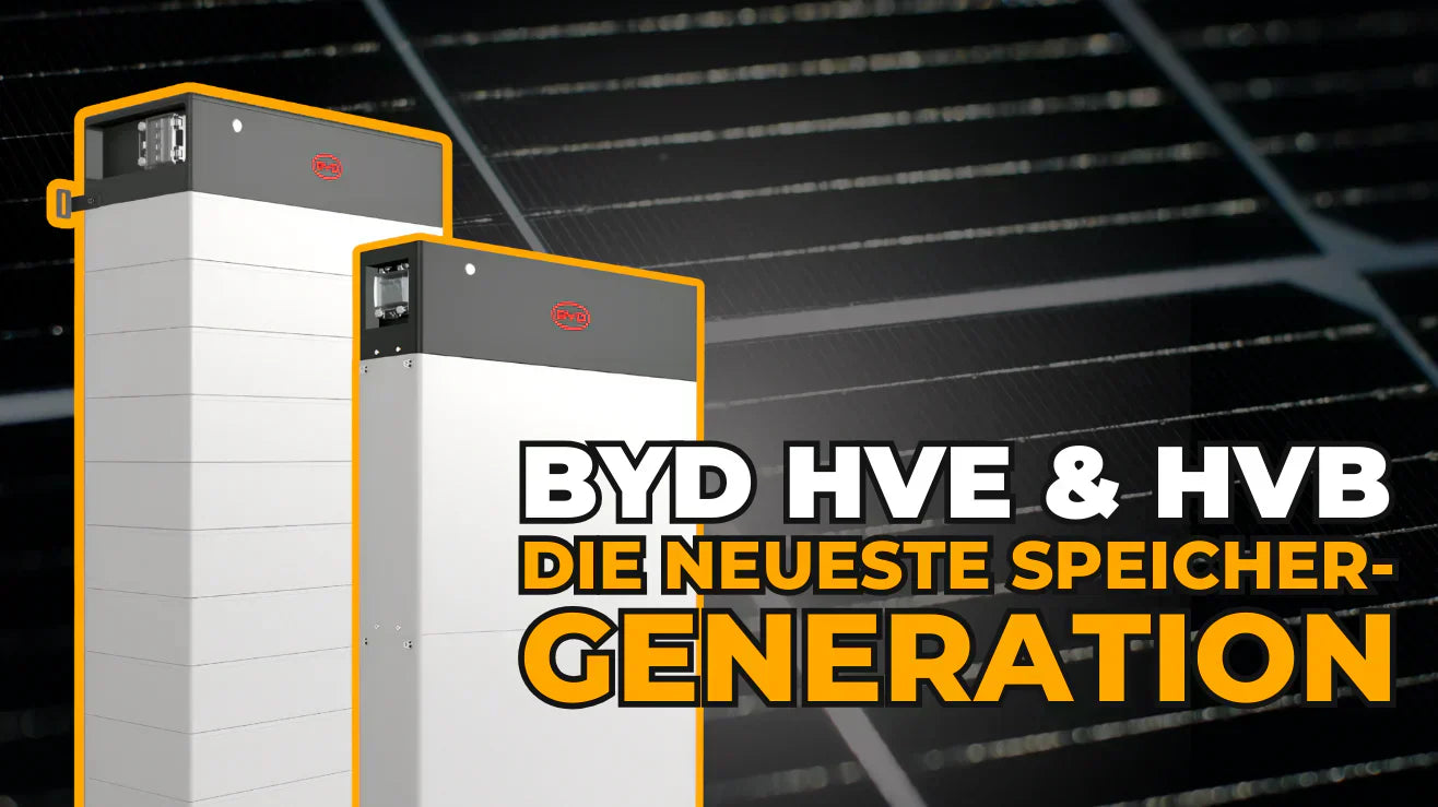 BYD Speicher: Der Vergleich zwischen HVB und HVE Modellen