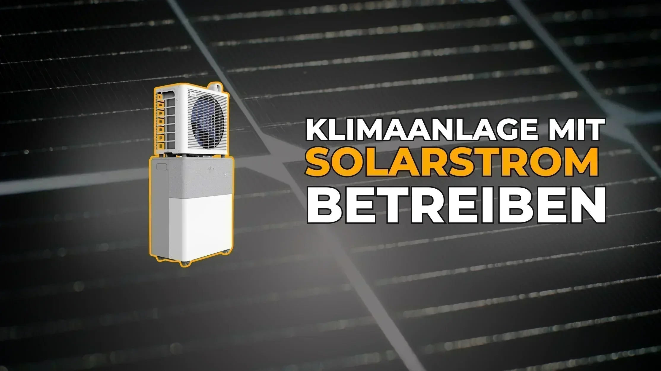 Klimaanlage mit Solar: So sparst du Stromkosten mit der Midea PortaSplit und Edison