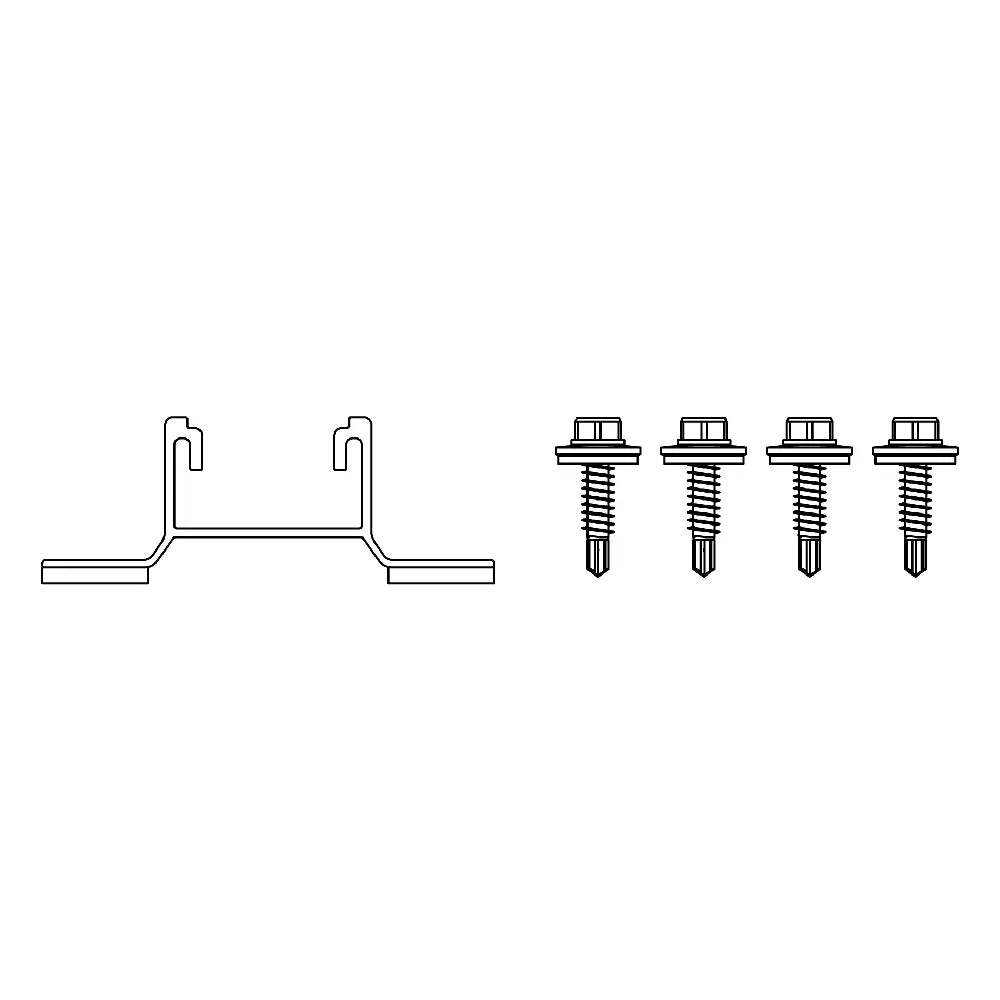 K2 MiniRail MK2 Set - Schrägdach Trapezblech Zeichnung 2
