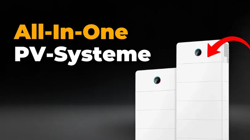 All-in-One PV-System mit Wechselrichter und Stromspeicher in einem Gehäuse