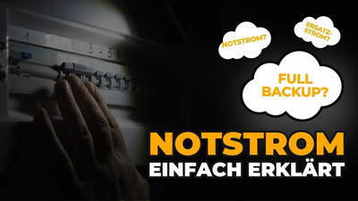 Notstrom leicht erklärt