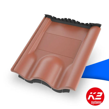 K2 4Tile Metallersatzziegel in Rot, Artikelnummer 2005306