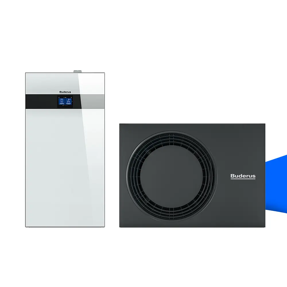 Die Buderus Logaplus M WLW186i-5 AR TP70 W WLW186i-12 TP70 ist eine moderne Luft-Wasser-Wärmepumpenlösung für die effiziente Beheizung von Wohngebäuden und die Warmwasserbereitung.