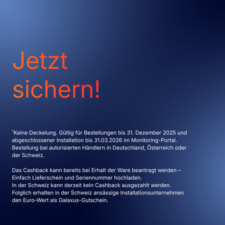 SolarEdge Cashback-Aktion für Speichererweiterung, gültig bis 31.12.2025, 300 € pro Modul, Teilnahme über Monitoring-Portal in Deutschland und Österreich.