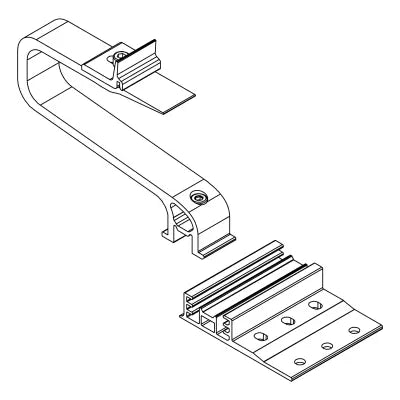 K2 Dachhaken SingleHook 3S Long Zeichnung 2