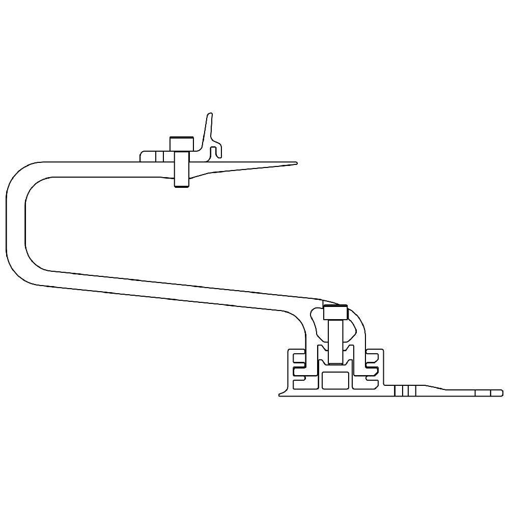 K2 Dachhaken SingleHook 3S Long Zeichnung 3