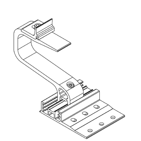 K2 SingleHook 3S - Schrägdach Dachziegel Zeichnung 1