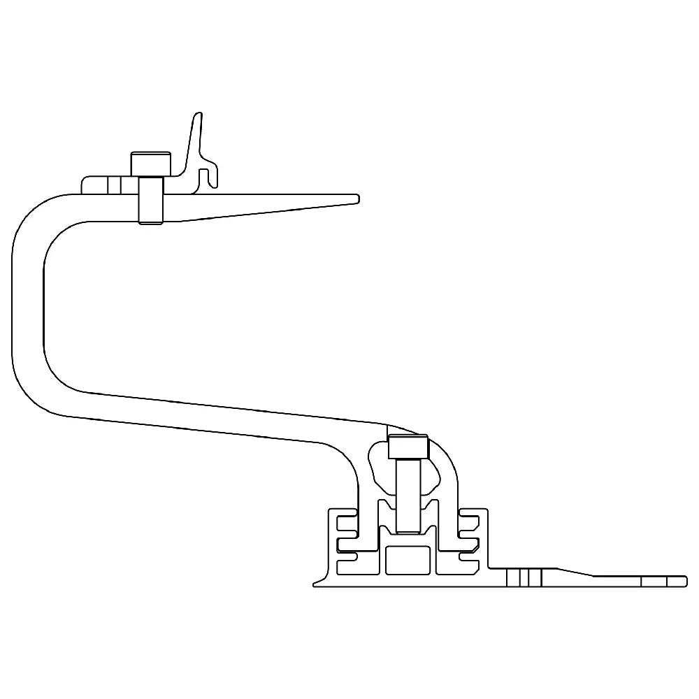 K2 SingleHook 3S - Schrägdach Dachziegel Zeichnung 3