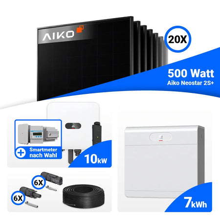 10 kWp Solarsystem mit Huawei MAP0 und Speicheroption