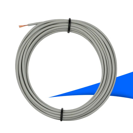 Flexible Aderleitung H07V-K in Grau, hochwertige Kupferleitung für professionelle Elektroinstallationen. Ideal für Schaltschrankbau, Gebäudetechnik und industrielle Anwendungen. Mit strapazierfähiger PVC-Isolierung und einfacher Handhabung. Erhältlich bei SH24.