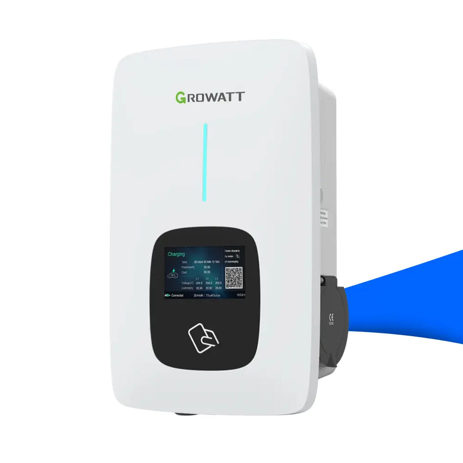 Produktbild Growatt - THOR 11AS-S (WIFI) 11 kW Wallbox, 3 phasig