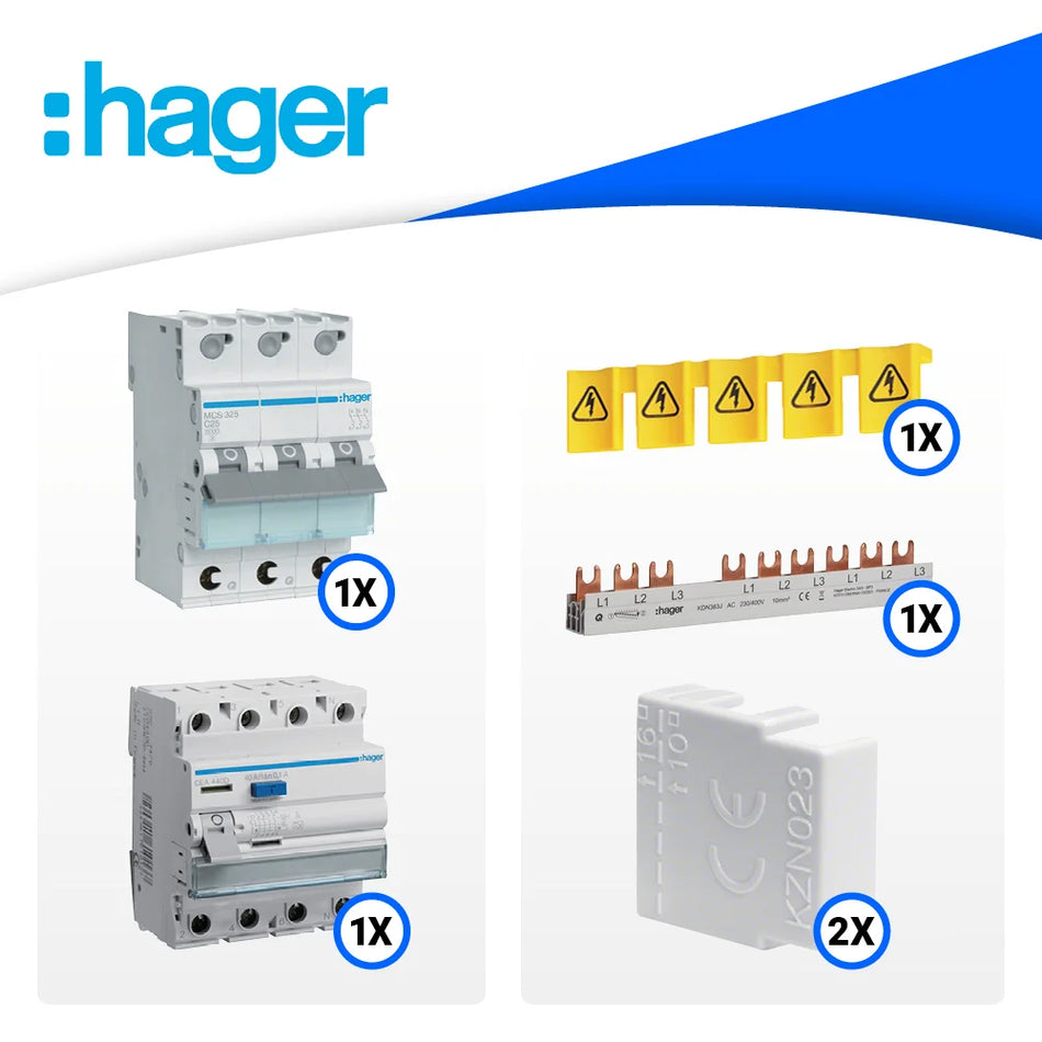 AC Anschlussset - SMA C25A ohne Backup