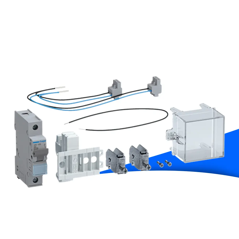 Produktbild - Hager ZY3N2LS Bestückungspaket für Spannungsversorgung APZ/RfZ – für Bauhöhe 1100 mm, LS 6 A im NAR
