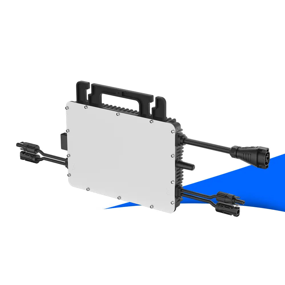 Produktbild - Der Hoymiles HMS-800-2WB ist ein kompakter und effizienter Mikrowechselrichter für Balkonkraftwerke und kleine PV-Anlagen