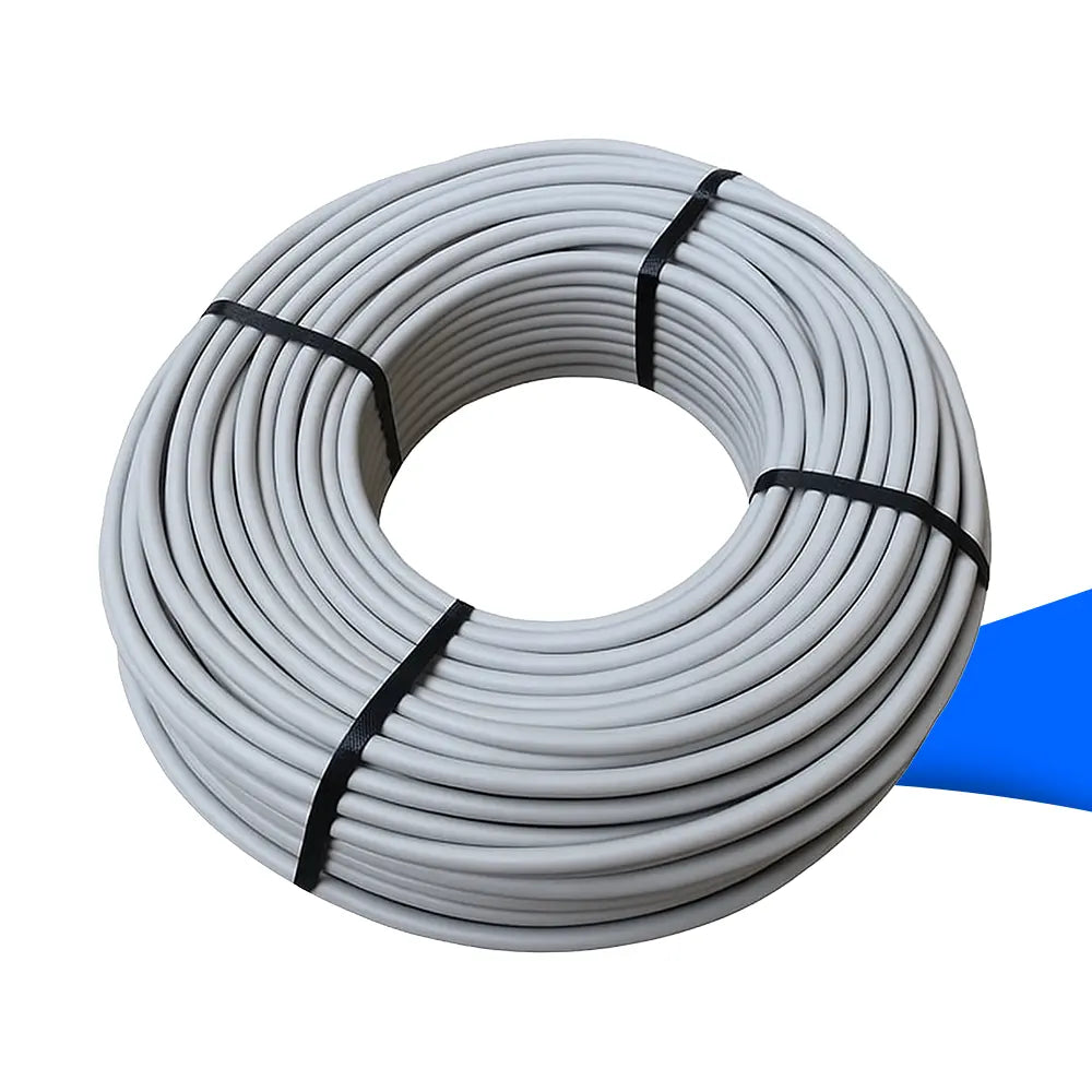 Mantelleitung NYM-J mit PVC-Isolierung in Grau, hochwertige Installationsleitung für feste Verlegung in trockenen, feuchten und nassen Räumen. Ideal für Hausinstallation, Unterputz- und Aufputzmontage. Robuste, langlebige und sichere Elektroverkabelung. Erhältlich bei SH24.