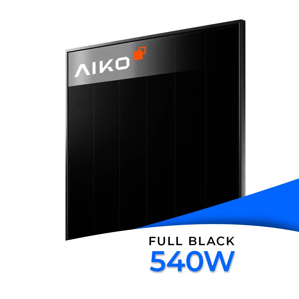 Produktbild AIKO Solar 540W Glas-Glas Full Black Modul AIKO-A540-MCE60Db Neostar 3S+60
540 WP mit 24,4 % Modulwirkungsgrad