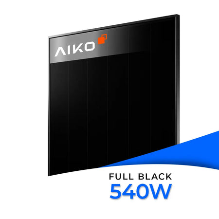 Produktbild AIKO Solar 540W Glas-Glas Full Black Modul AIKO-A540-MCE60Db Neostar 3S+60
540 WP mit 24,4 % Modulwirkungsgrad