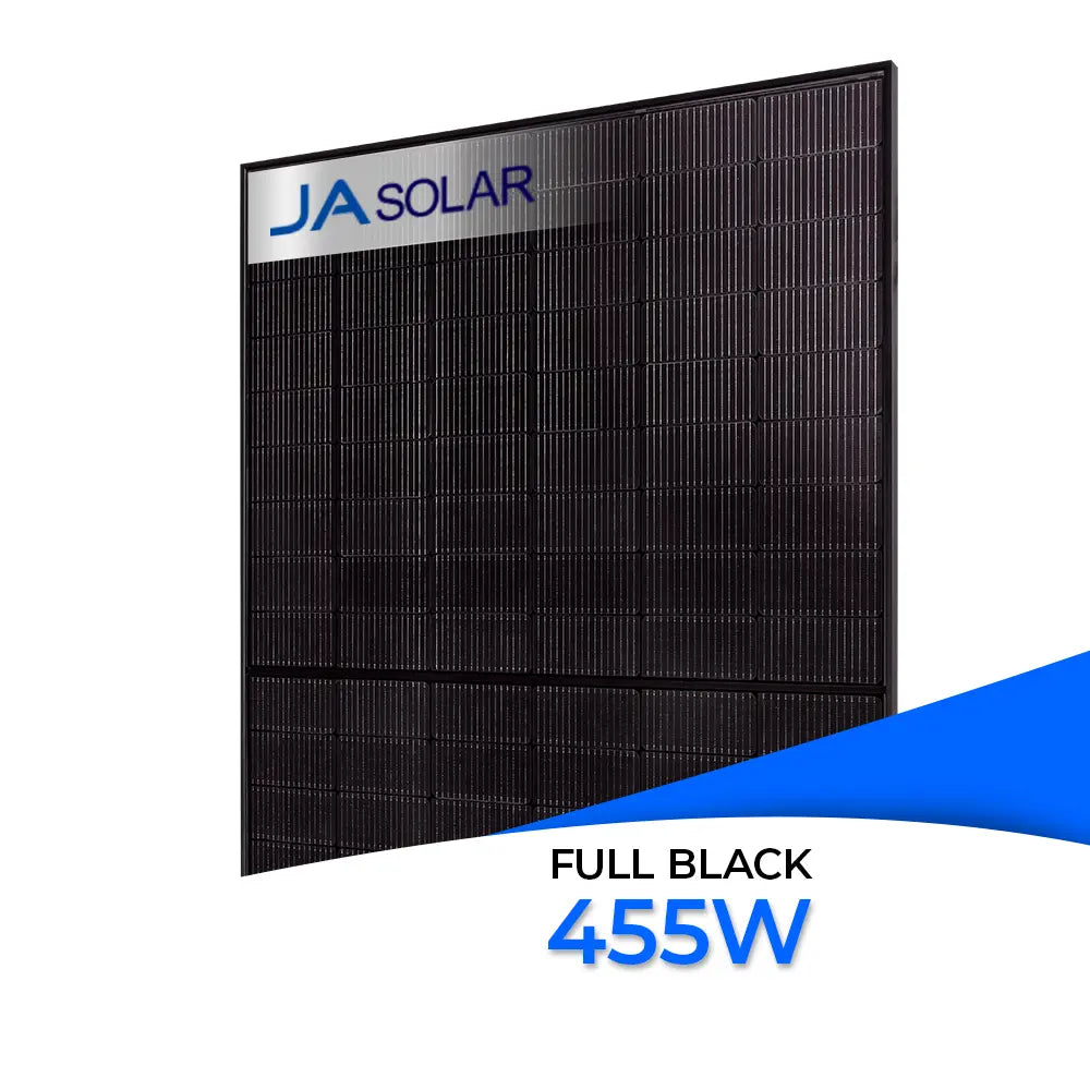 JA Solar 455W bifaziales Glas-Glas Full Black Solarmodul – JAM54D41 LB PV-Modul im Staffelpreis